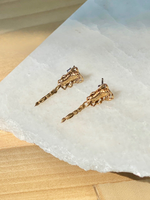 MADE IN Jewelry - Cajas Stud Earrings