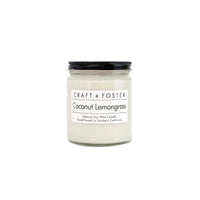 Craft + Foster Candle - Coconut Lemongrass Candle