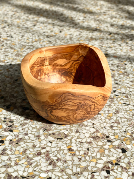 Olive Wood - Rustic Bowl