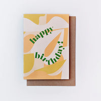 “Happy Birthday" Greeting Card